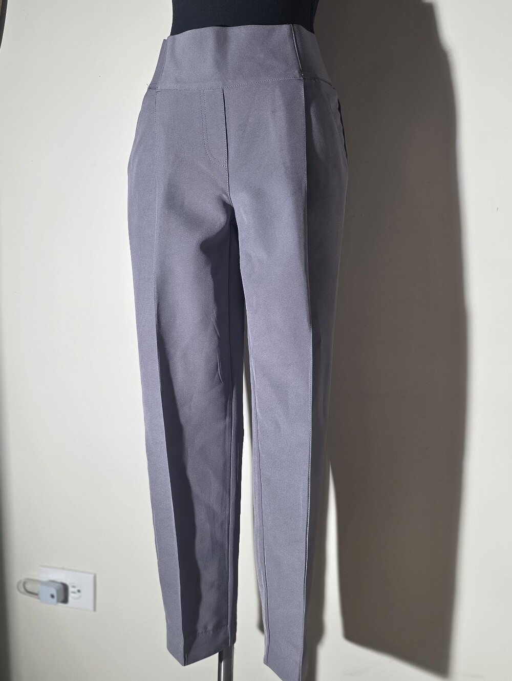 DG2 Women's Tailored High-Waist Amethyst Smoke/Mauve Pant (Size S-P)